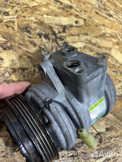 Компрессор кондиционера Шевроле Авео T250 1.2