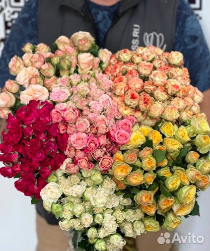 Роза оптом Россия, Кения цветы зелень