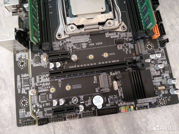 Комплект xeon E5-2640v3 + Machinist X99 V205 + 16g