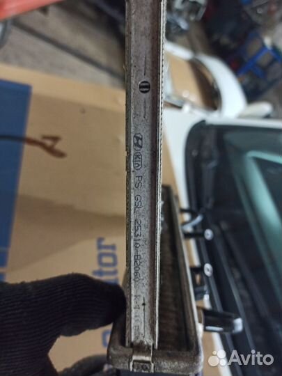 Радиатор Кия Соул 2 АКПП