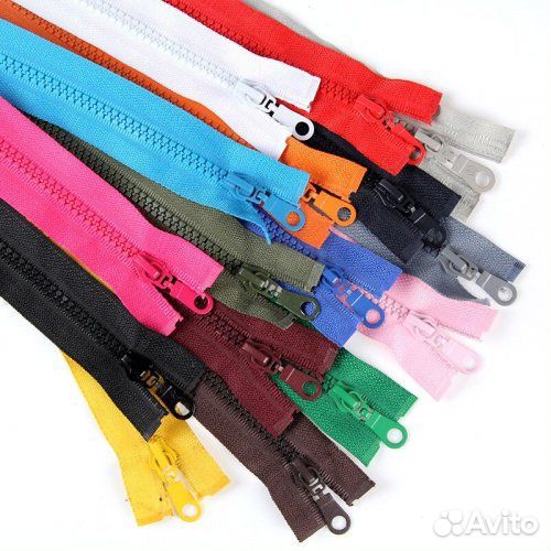 Молнии для одежды много, разные
