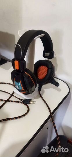 Игровые наушники с микрофоном