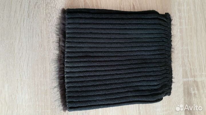 Шапка женская вязаная норка