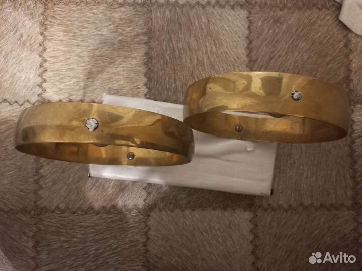 Свадебные кольца на машину на магнитах