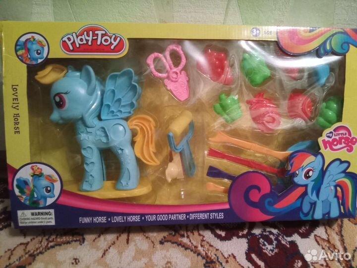 Play doh набор my little pony