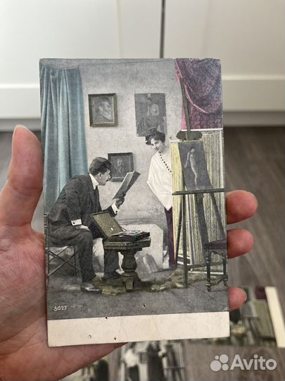 Антикварные открытки Alterocca Terni 5шт