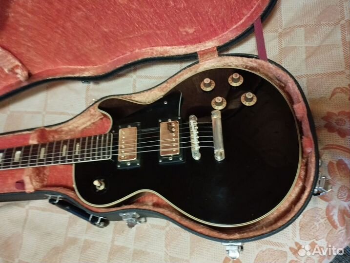 Gibson les paul custom, Black beauty, Japan, 70г