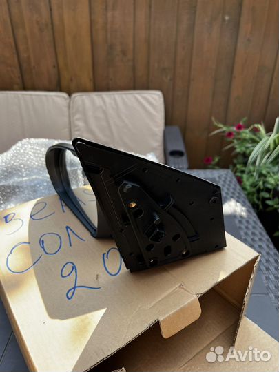 Зеркало левое на hyundai solaris с электропривод