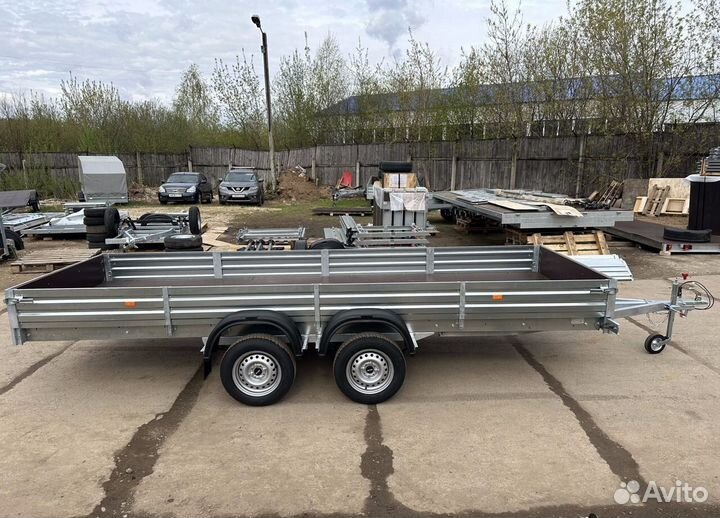 Прицеп двухосный Мзса 4,5х1,5х0,29м