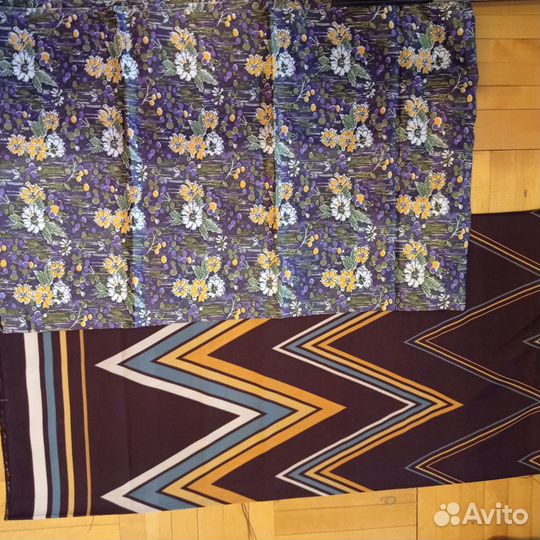 Ткани шелковые, марля х/б