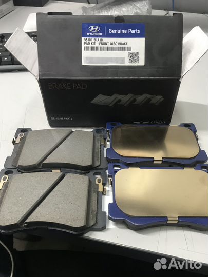 Колодки тормозные Genesis.Оригинал