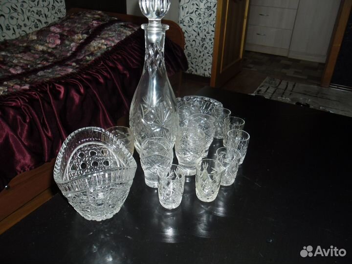 Графин хрустальный СССР