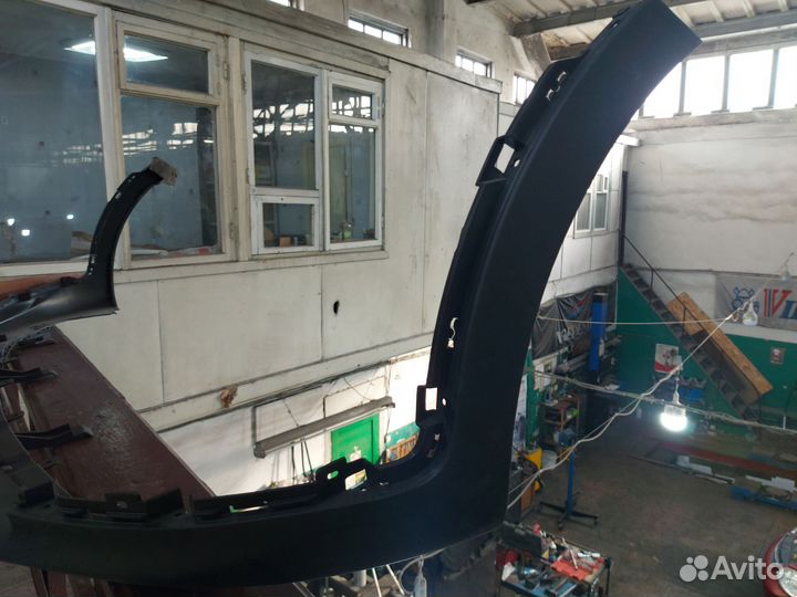 Спойлер переднего бампера Kia Sportage 4