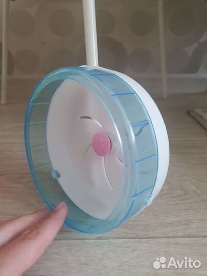 Клетка для джунгарского хомяка + шар + колесо