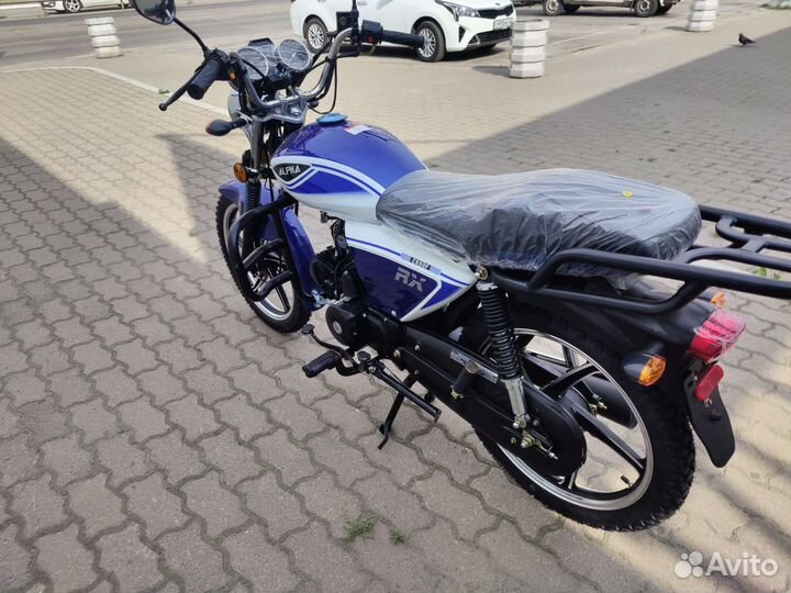 Новый мопед Alpha RX 125