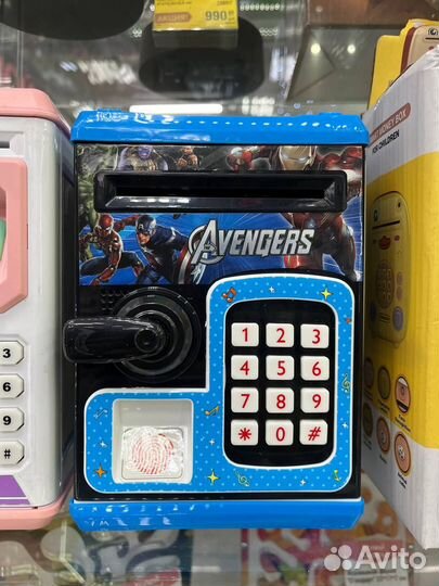 Детский сейф копилка