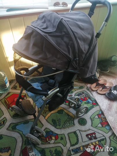 Прогулочная коляска трость бу