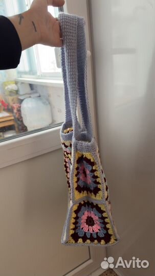 Cумка шопер вязаная