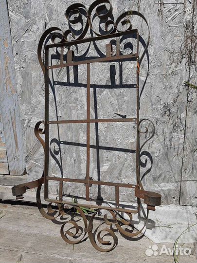 Рама для зеркала старинная железная