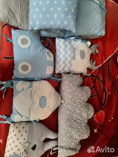 Бортики в кроватку