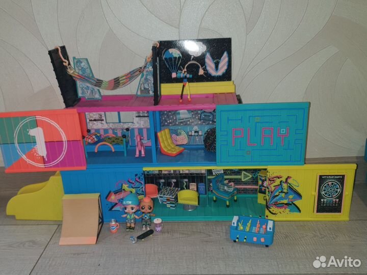 Дом lol omg блочный и 2 куклы lol оригинал
