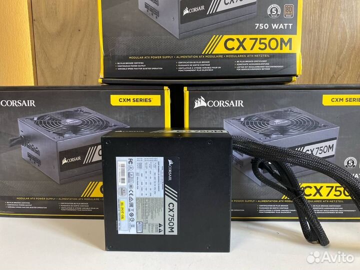 Блок питание corsair CX 750M Гарантия