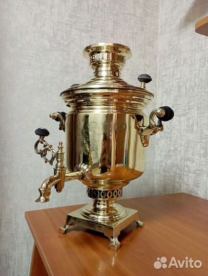 Самовар на дровах старинный