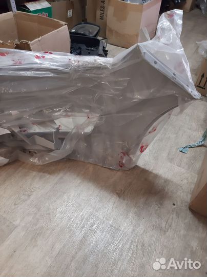 Бампер передний skoda rapid новый