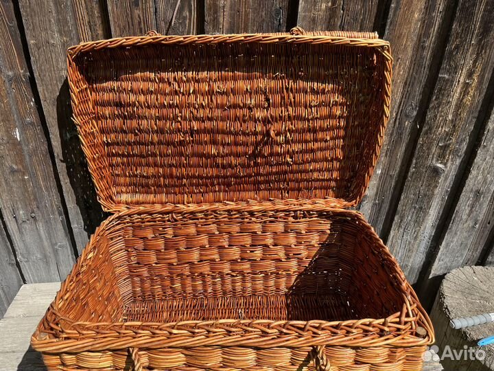 Корзина Лоза Для Пикника Большая 4