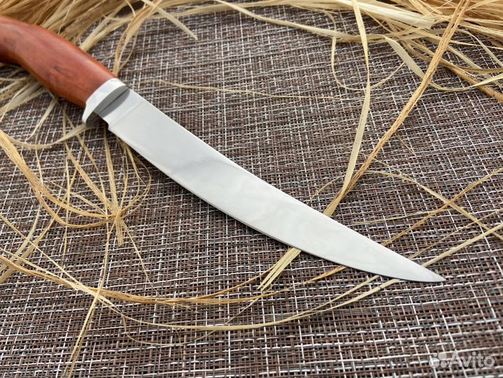 Филейный нож сталь кованая Х12мф