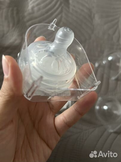 Соска на бутылочку avent 0 и 3