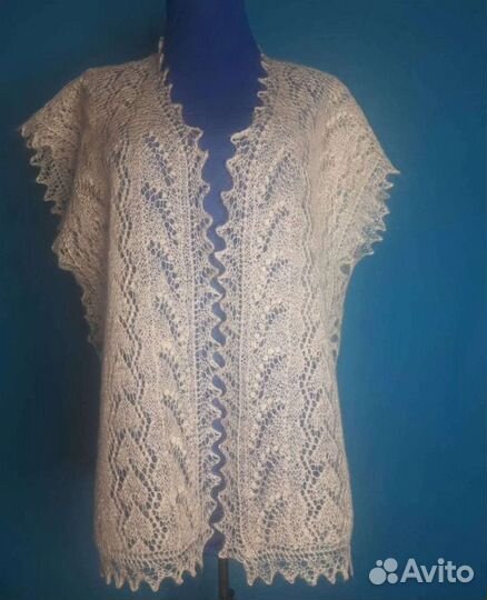 Пуховый платок шаль