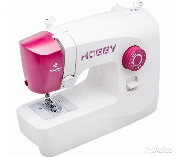 Швейная машина Comfort 120 белый/фиолетовый