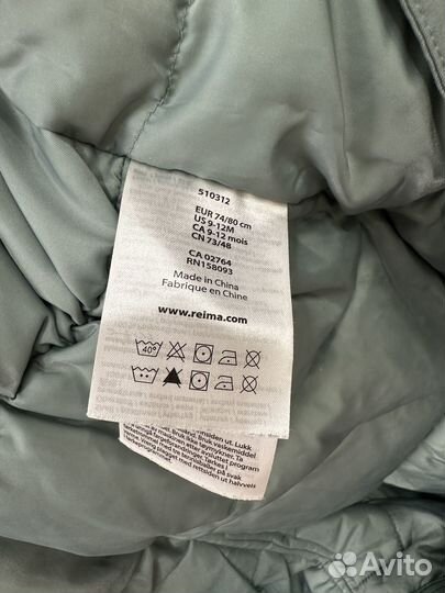 Зимний комбинезон reima 80 снежинки 3