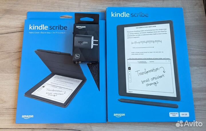 Amazon Kindle scribe 64gb + чехол