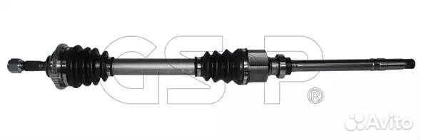 Привод в сборе peugeot 206 1.1-1.6 98- прав. +ABS