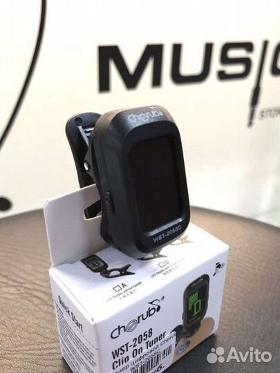 Тюнер для настройки гитары,укулеле,скрипки