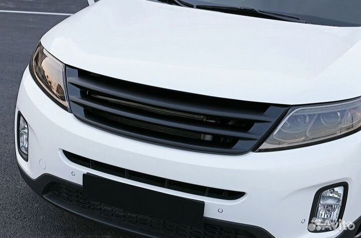 Тюнинг решетка радиатора RR на Kia Sorento R