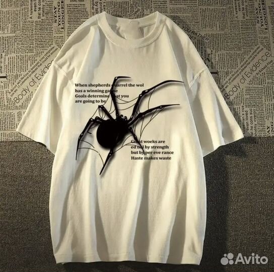 Футболка оверсайз y2k