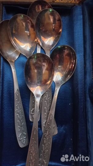 Мельхиоровые ложки СССР