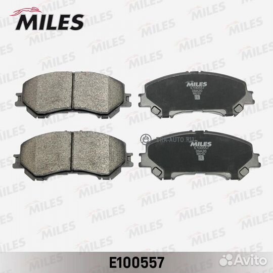 Miles E100557 Колодки тормозные дисковые перед