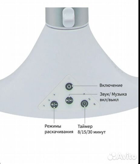 Детская электрокачель, шезлонг