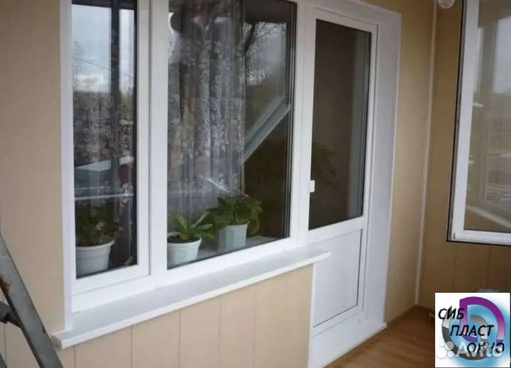 Балконный блок пвх под ключ