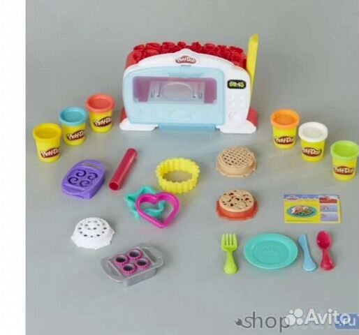 Play-doh kitchen с микроволновкой