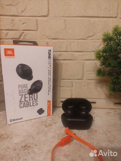 Беспроводные наушники jbl tune 115 tws