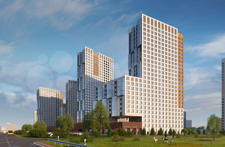 2-к. квартира, 58,1 м², 19/26 эт.