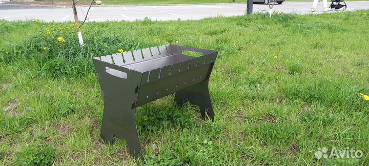 Мангал разборный 2 мм, дшв 490 330 400 мм