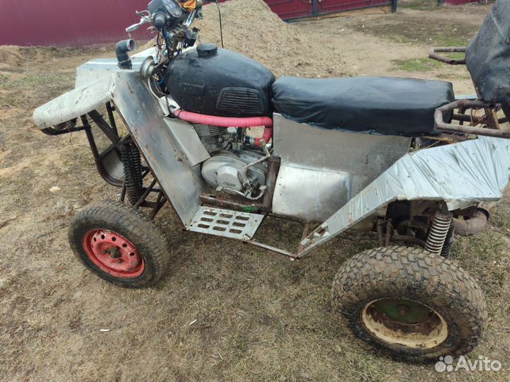 Самодельный квадроцикл 350