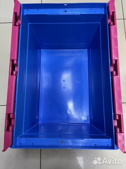 Ящик пластиковый с крышкой