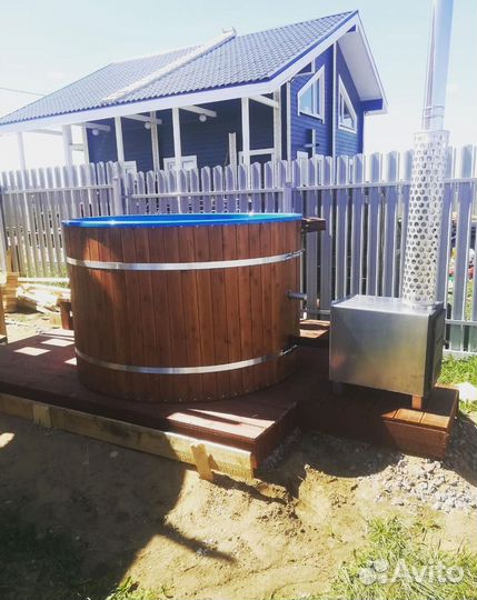 Банный чан купель с подогревом Честная цена